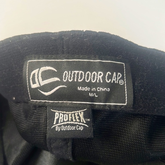 ARIZONA DIAMONDBACKS CAP OUTDOOR CAP PROFLEX SZ M/L BLACK WHITE - Picture 3 of 5